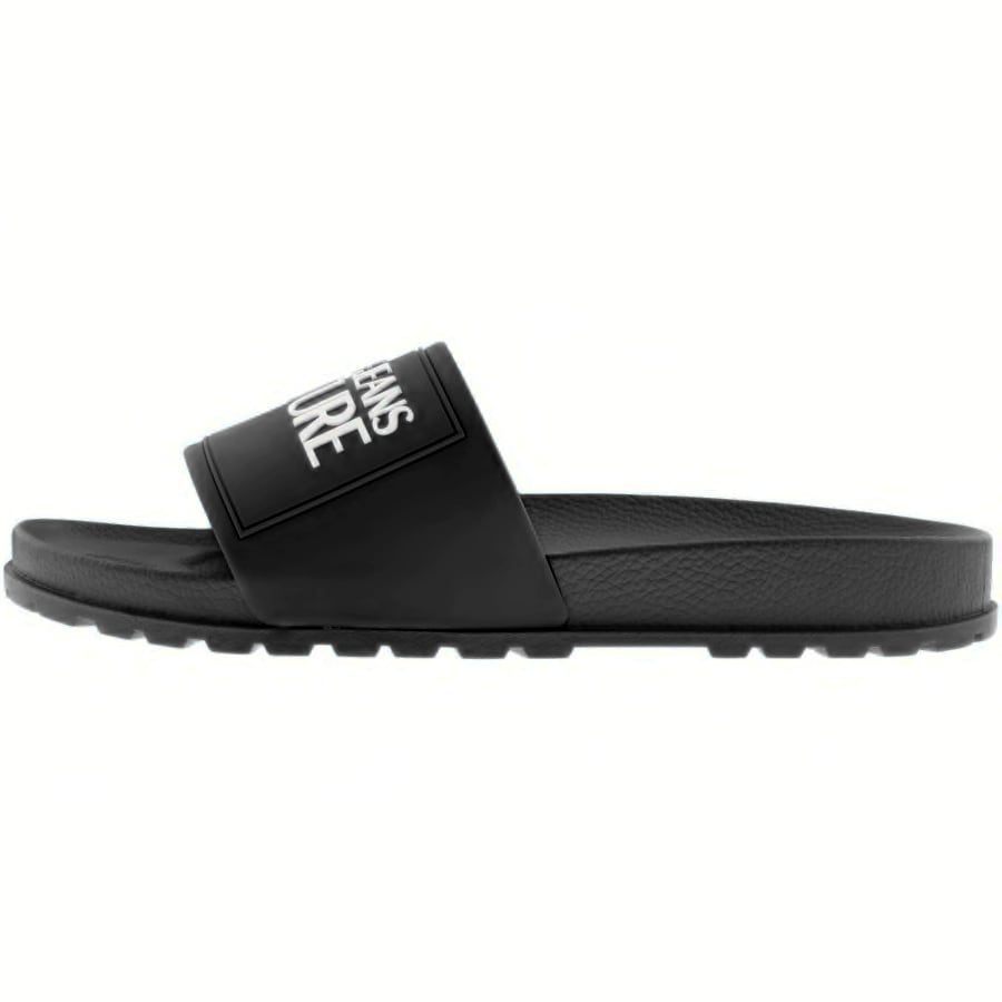 Alternative Image for ProductVersace Jeans Couture Logo Sliders Black2